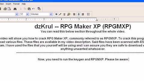 RPG Maker XP CRACK