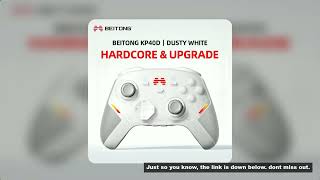 BEITONG KP40D Elite Gaming Controller Hall/Micro Vibration Trigger Gamepad Force Adjustable TMR Joys
