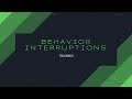 How to Train Behavior Interruptions || Service Dog Training