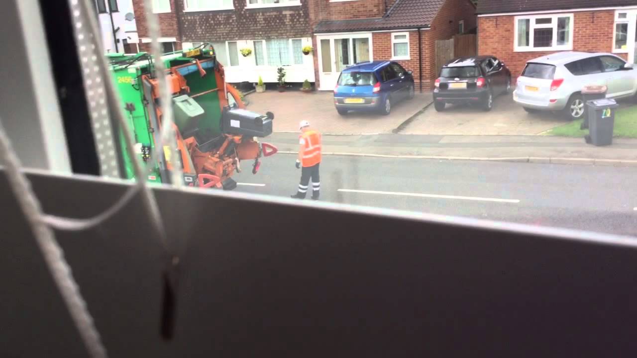 Wheelie Bin Collection September 1st 2015 YouTube