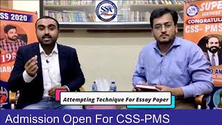 How to prepare Essay For CSS PMS | Competitive Exams | Superior Services' Academy