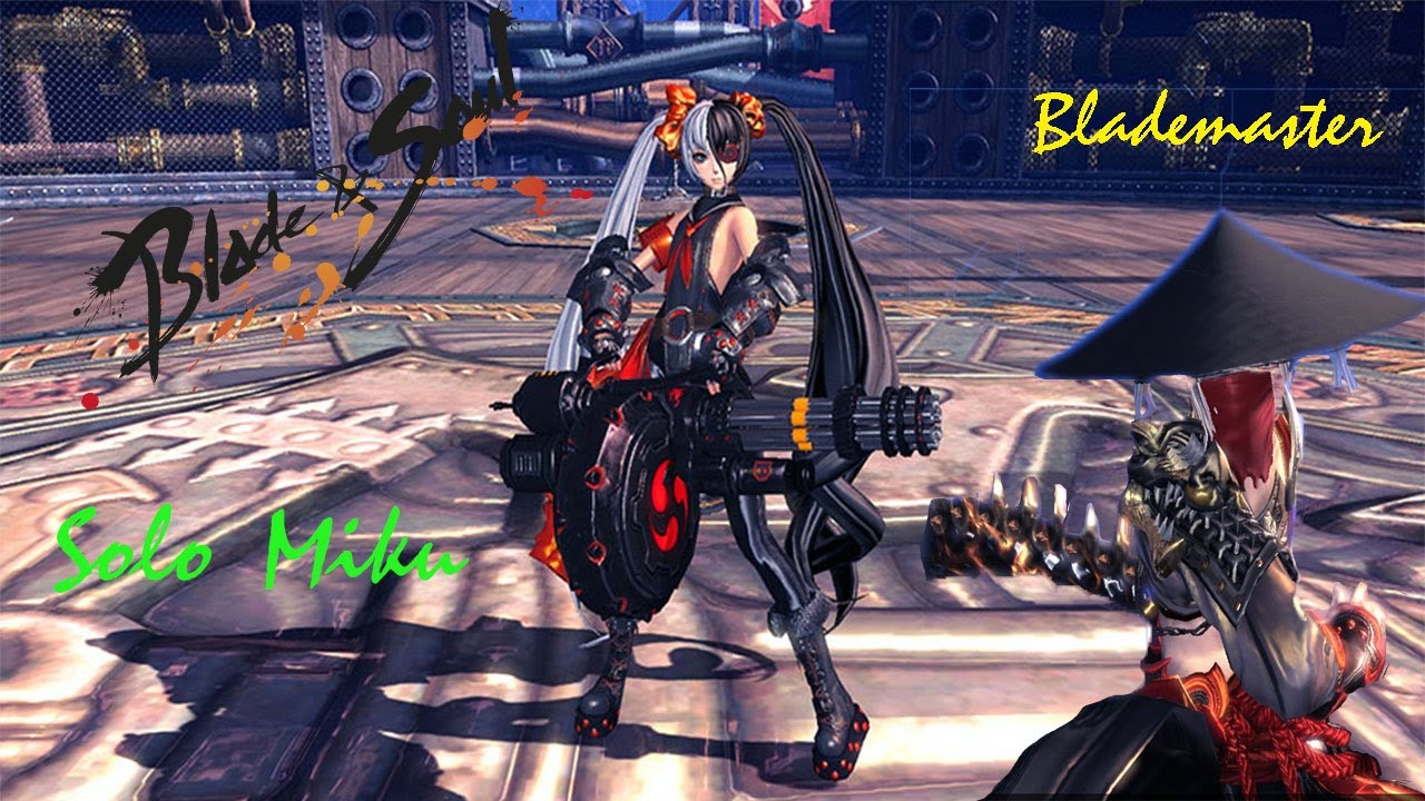 Blade and soul[TH] - BM Solo Miku [Poharan] - YouTube