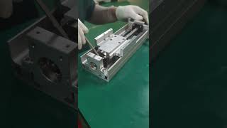 assemble ball screw linear module actuator #linearmotion #linearactuator #linearmodule #linearguide
