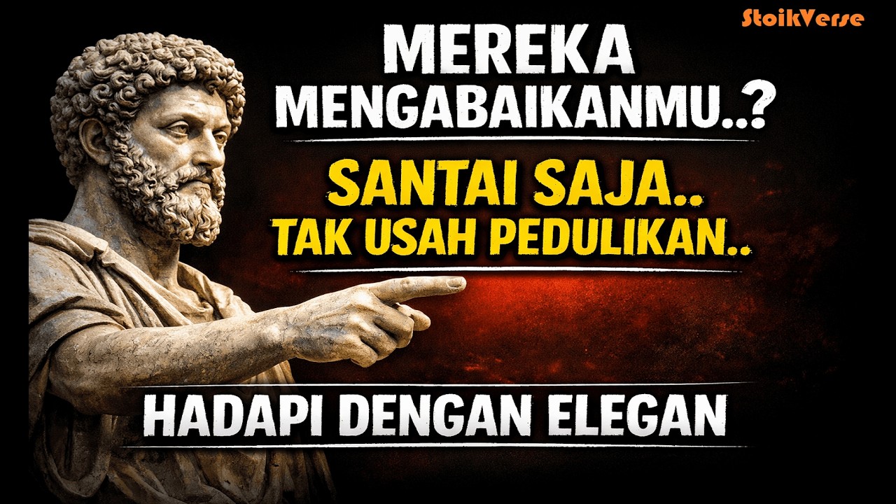 BODO AMAT Itu Perlu - 8 Cara Stoik Menghadapi Orang yang MENGABAIKANMU | Stoik & Psikologi