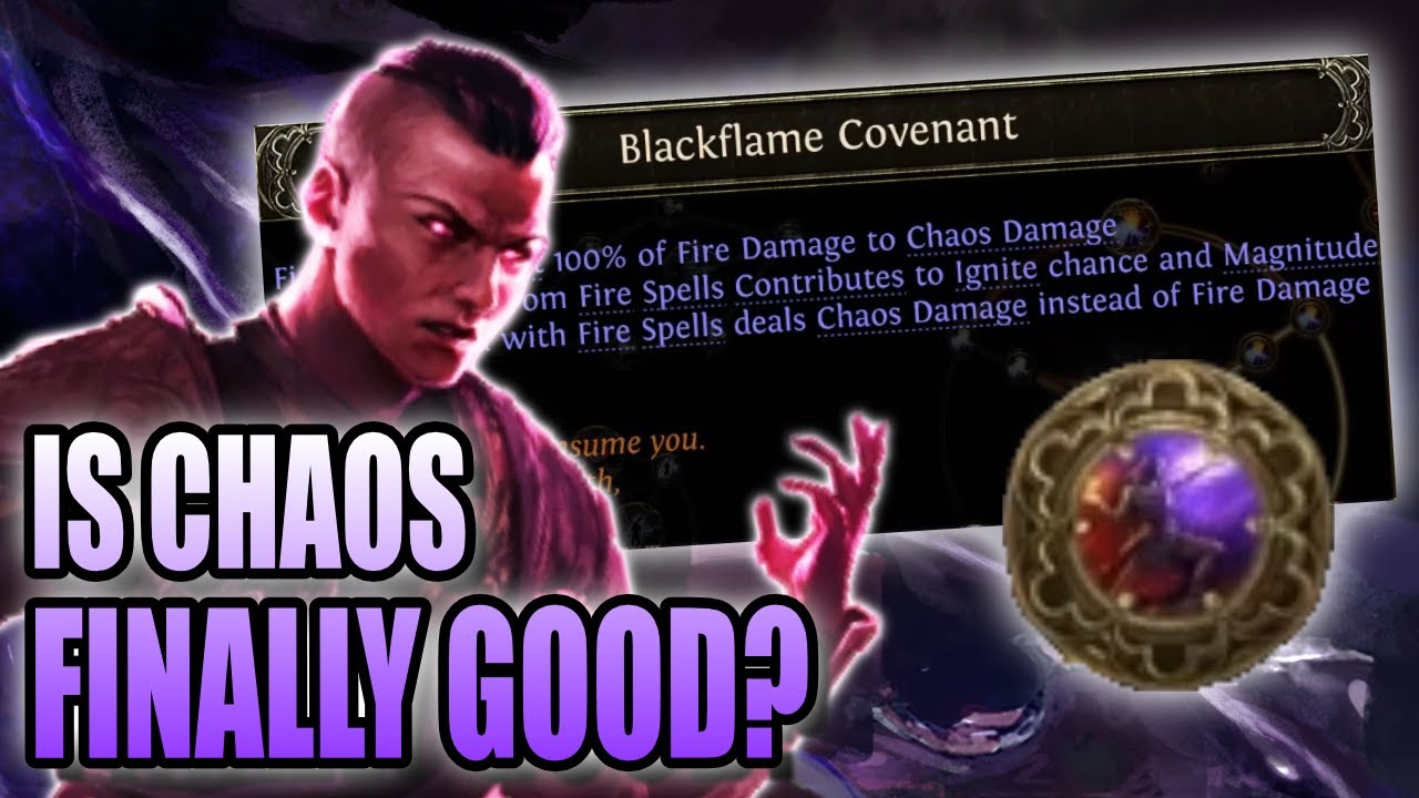Blackflame Covenant Keystone in POE 2 Early Analysis & Breakdown