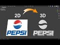 Convert Any 2D Image to 3D Fast in Blender 5