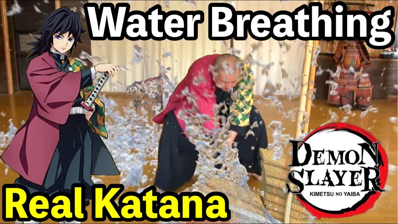 [Reenactment] Water Breathing Forms Demon Slayer(Kimetsu no yaiba