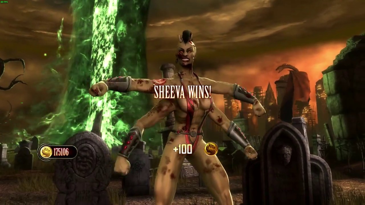MORTAL KOMBAT 9 - SHEEVA Story Tower & Ending // ULTRA, 1080p, 60 FPS (ШИВА Башня, Концовка)