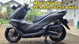 Modifikasi Pcx 160 2025 Facelift Roadsync Minimalis Dana Pelajar