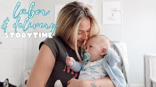 ♡my labor &amp; delivery birth story♡
