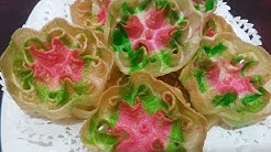 KUE KEMBANG GOYANG WARNA WARNI RENYAH - Durasi: 9.35. KUE KEMBANG GOYANG WARNA WARNI RENYAH - Durasi: 9.35.