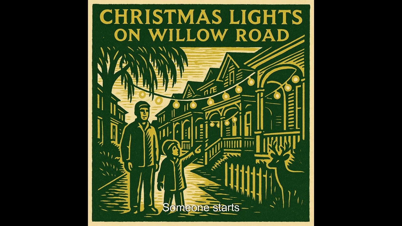 Christmas Lights on Willow Road