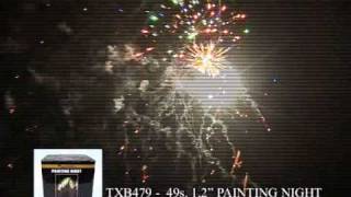 WulkanFajerwerki - TXB479 49s. 1,2'' Painting Night.avi