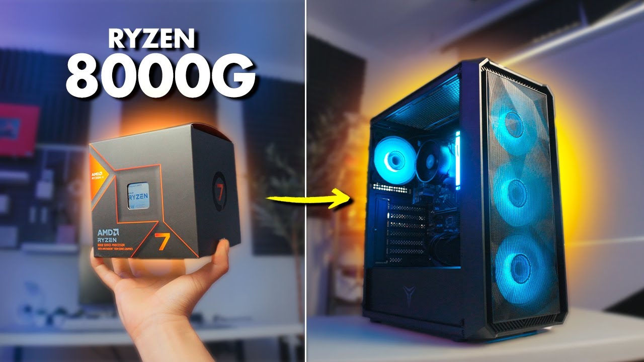 ARMÉ La PC Gamer MÁS BARATA Con Ryzen 8000G!