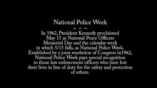 2022 National Police Week