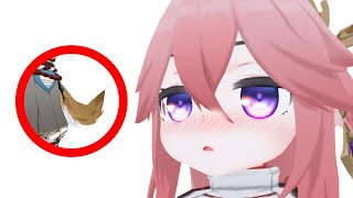 Yae teasing Gorou again..