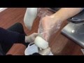 Production of Custom made Foot Orthoses at Footwork Podiatric Laboratory