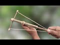 Cara Membuat Tembak Dari Bambu Tenaga Karet Gelang