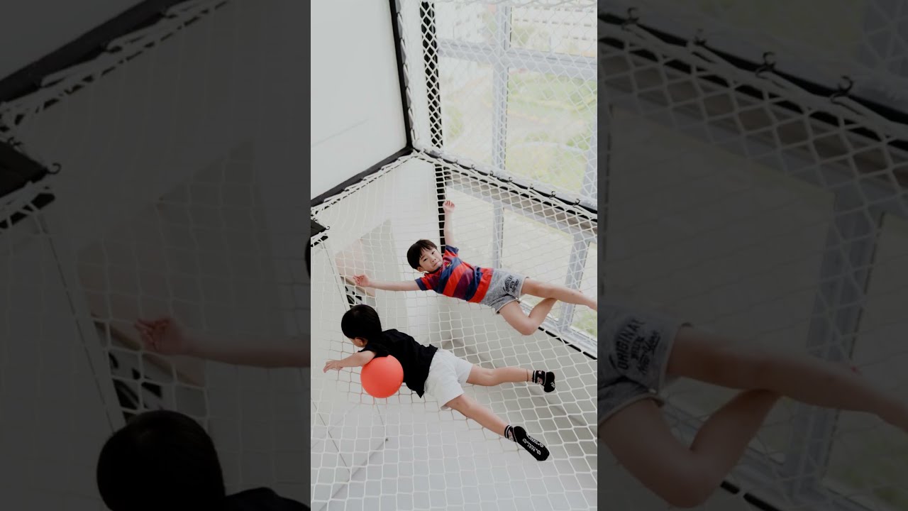 Adding an extra element of fun for the kids in this HDB maisonette!