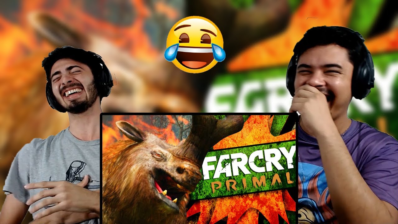REACT Far Cry Primal - Esse Bicho é Meu! (Games EduUu)