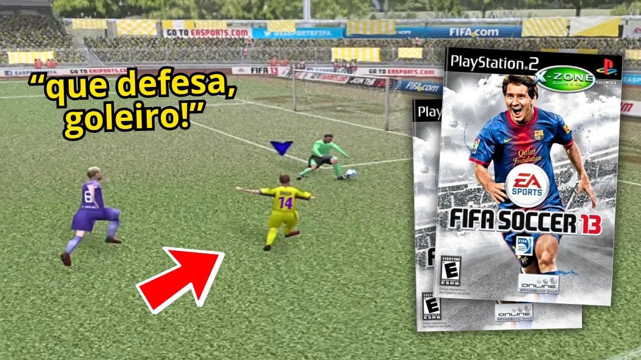 FIFA 13 de PS2! TODO MUNDO AMA?