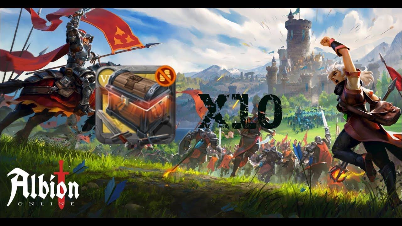 Albion Online Opening 10 Chest Conqueror's T7 YouTube
