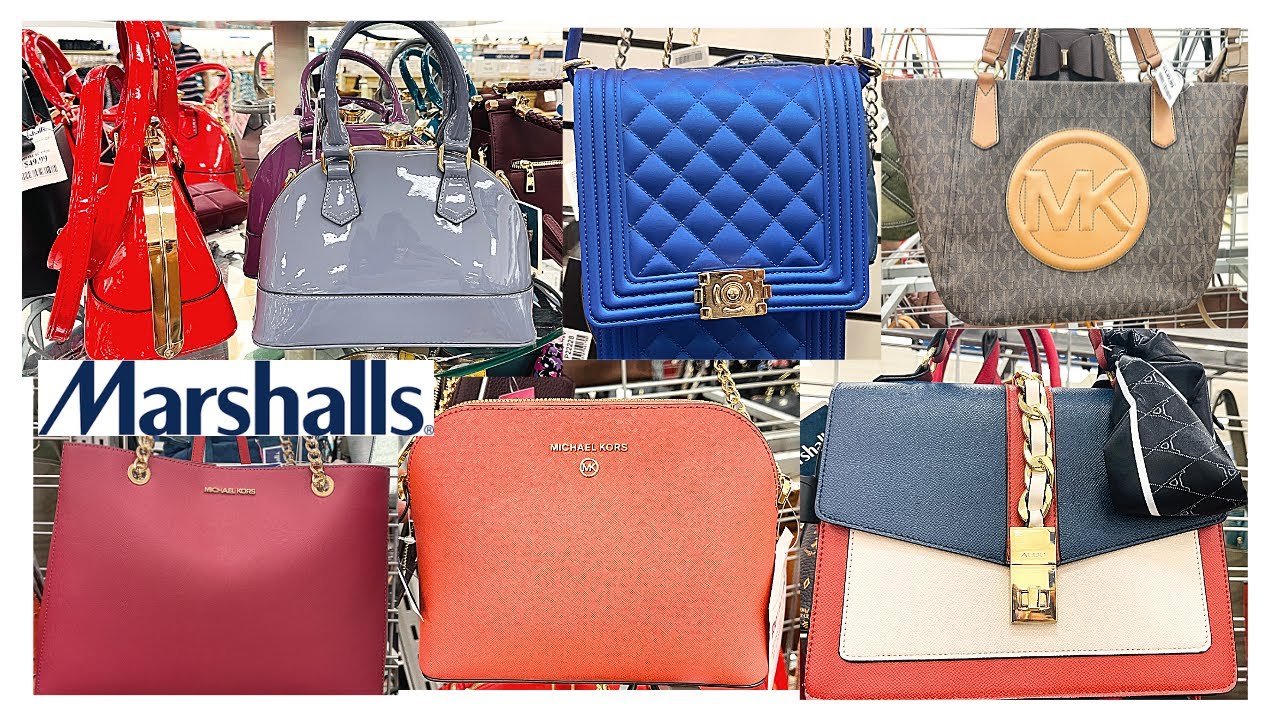 MARSHALLS DESIGNER HANDBAGS NEW ARRIVALS STORE WALKTHROUGH - YouTube