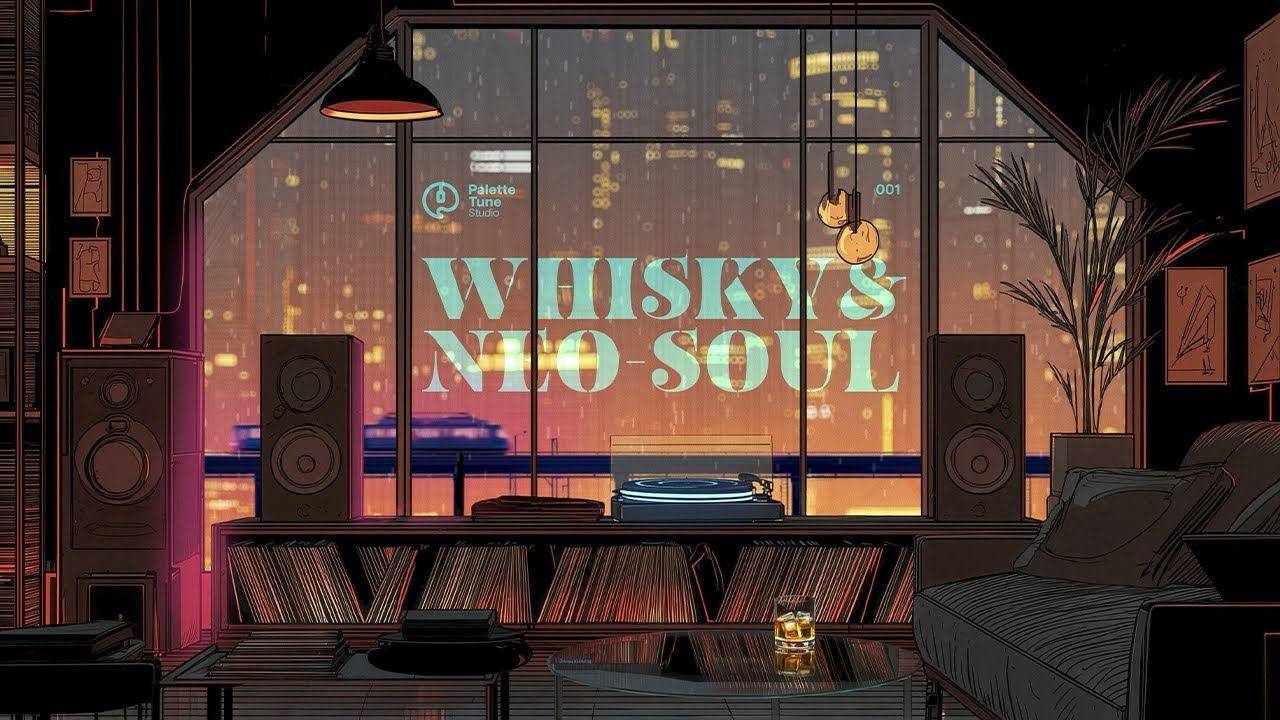 Unwinding with Whisky After a Long Day I The Serene Palette | Mellow Neo-Soul & R&B Guitar
