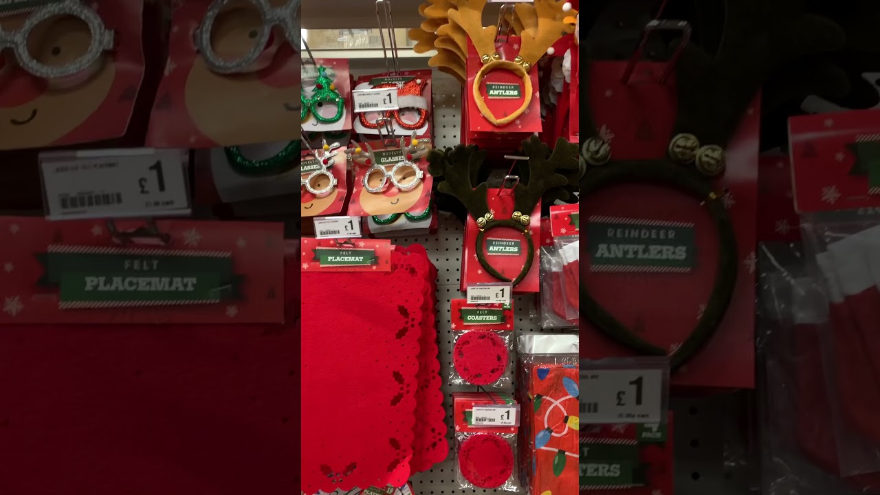 POUNDLAND CHRISTMAS DECOR POUNDLAND CHRISTMAS ITEMS 2021 YouTube