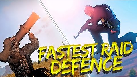 Rust - My FASTEST Raid Defence 1v5