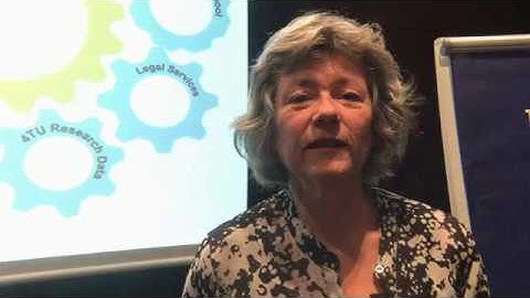 Ellen Verbakel on Data Stewardship at 4TU.