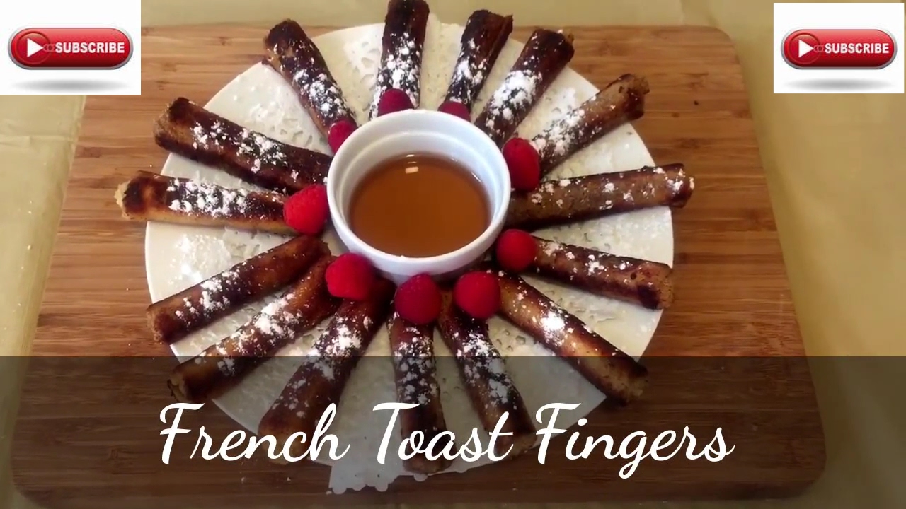 French Toast Fingers Kids Meal YouTube