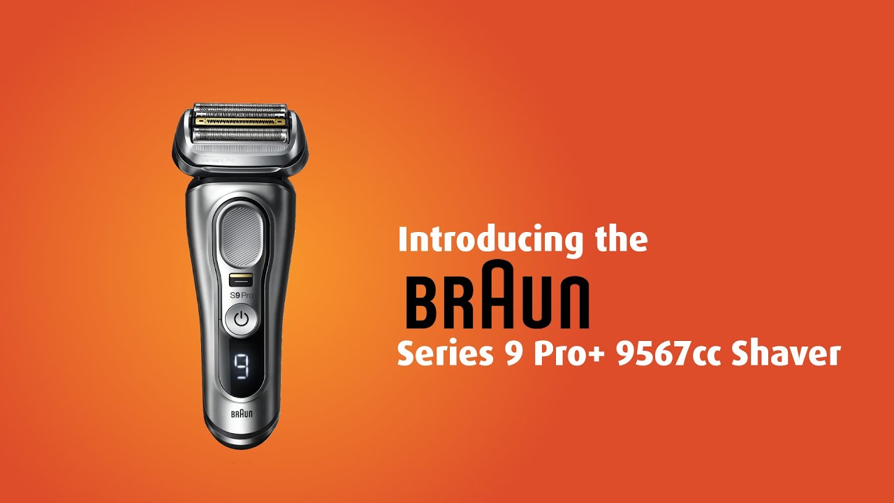 Introducing the Braun Series 9 Electric Shaver - 9567cc - YouTube