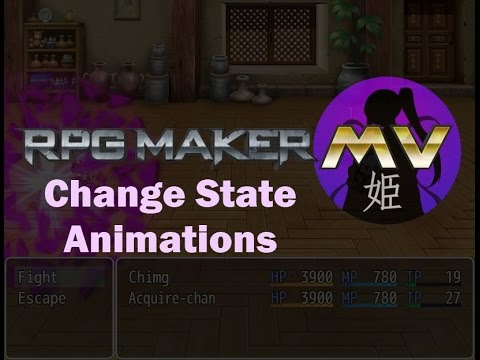 RPGMaker MV: State Change Animations