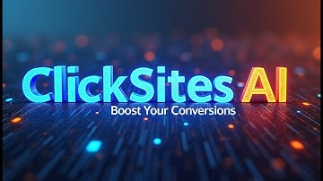 Create Stunning Landing Pages Fast with ClickSites AI