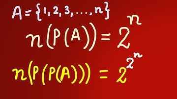 How to find number of elements in power set n(P(P(A)))=2^(2^n) how to prove