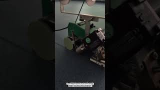 Automated Hot-Air Machine Welding Seamless Commercial PVC Floors #construction