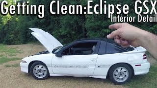 1g DSM GSX Clean Up! Clearing out the interior after 10 years! Episode 3