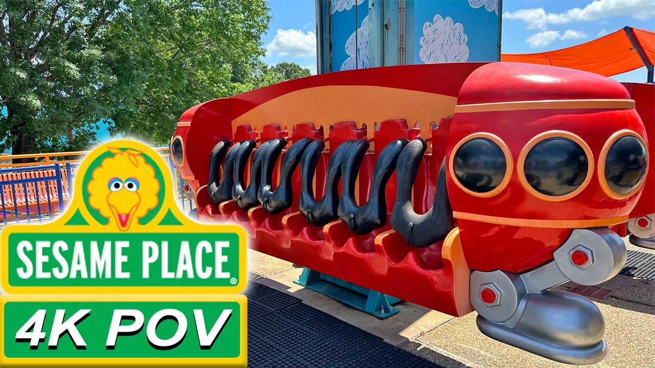 Blast Off (4K POV)- Sesame Place, Langhorne, PA - YouTube