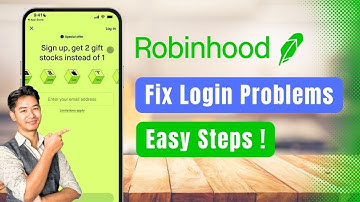 Robinhood Login Problems - How to Fix Robinhood Login Problem !
