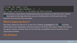 Resolving the Column Does Not Exist Error in ANOVA Testing with R