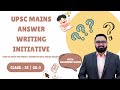 UPSC Mains Answer Writing Initiative Class 25 || Solved Question GS 1 2023 || By Harshmeet Singh