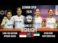 Lanny Tria MAYASARI / Apriyani RAHAYU vs Mysha Omer KHAN / Taabia KHAN  | German Open 2026 Badminton