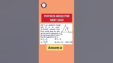 Expected physics mcq with answer and explanation by J Akhter Sir for NEET UG 2023 #Shorts