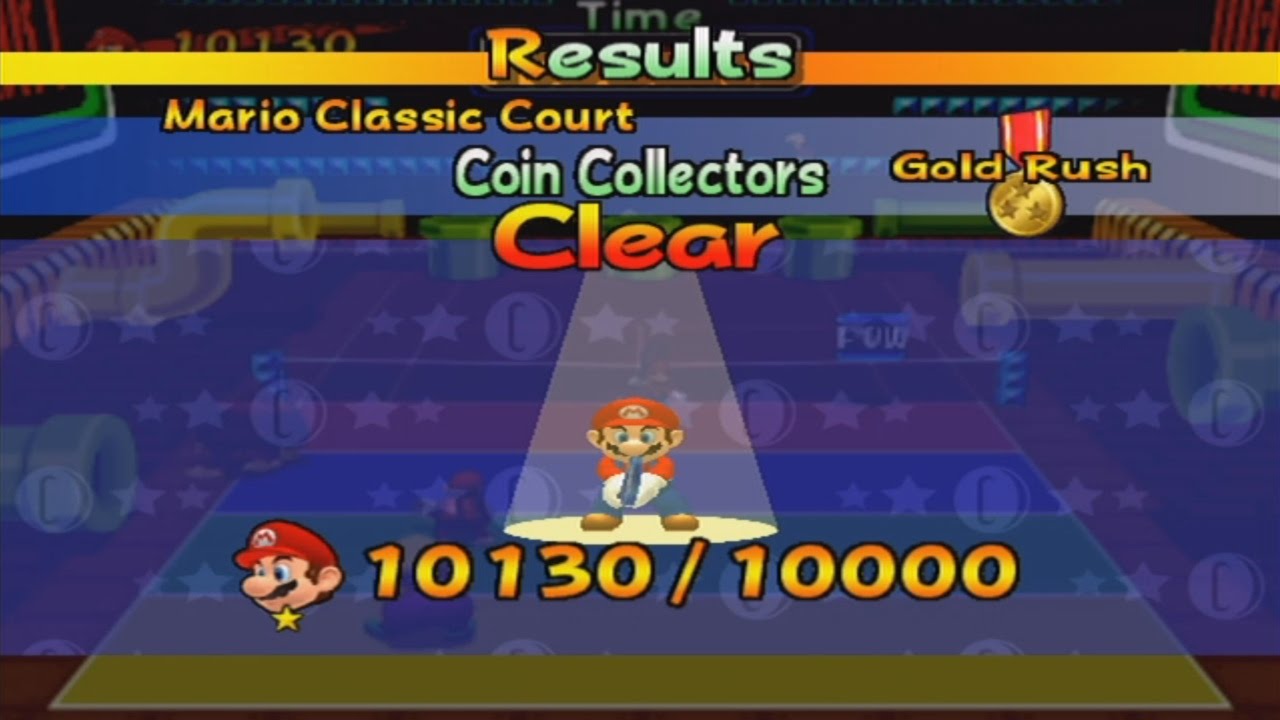 Mario Power Tennis All Special Games Completed