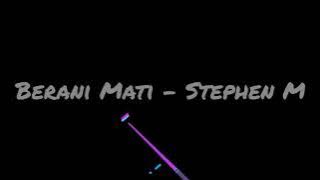 Berani Mati cover pandak