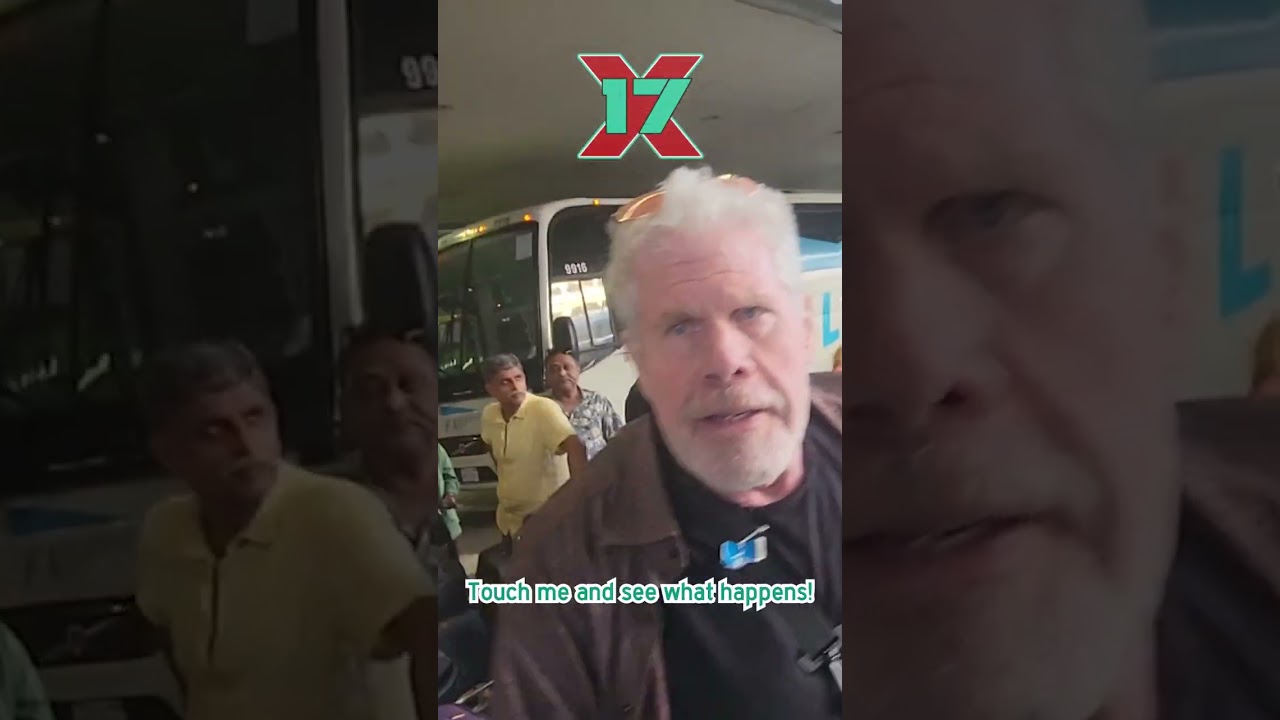 Ron Perlman's Fiery Confrontation with Videographer Sparks Chaos!