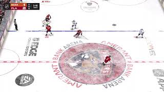 Stanley Cup Finals Game 2 in NHL 26 up 1-0 Franchise Mode with girlfriend