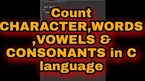 Count CHARACTER,WORDS,VOWELS & CONSONANTS in C language using TURBO C/C++ ||  LIP™ || #shorts #reels