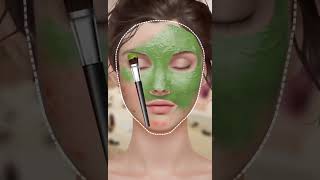 Asmr animation# acne removal! makeup